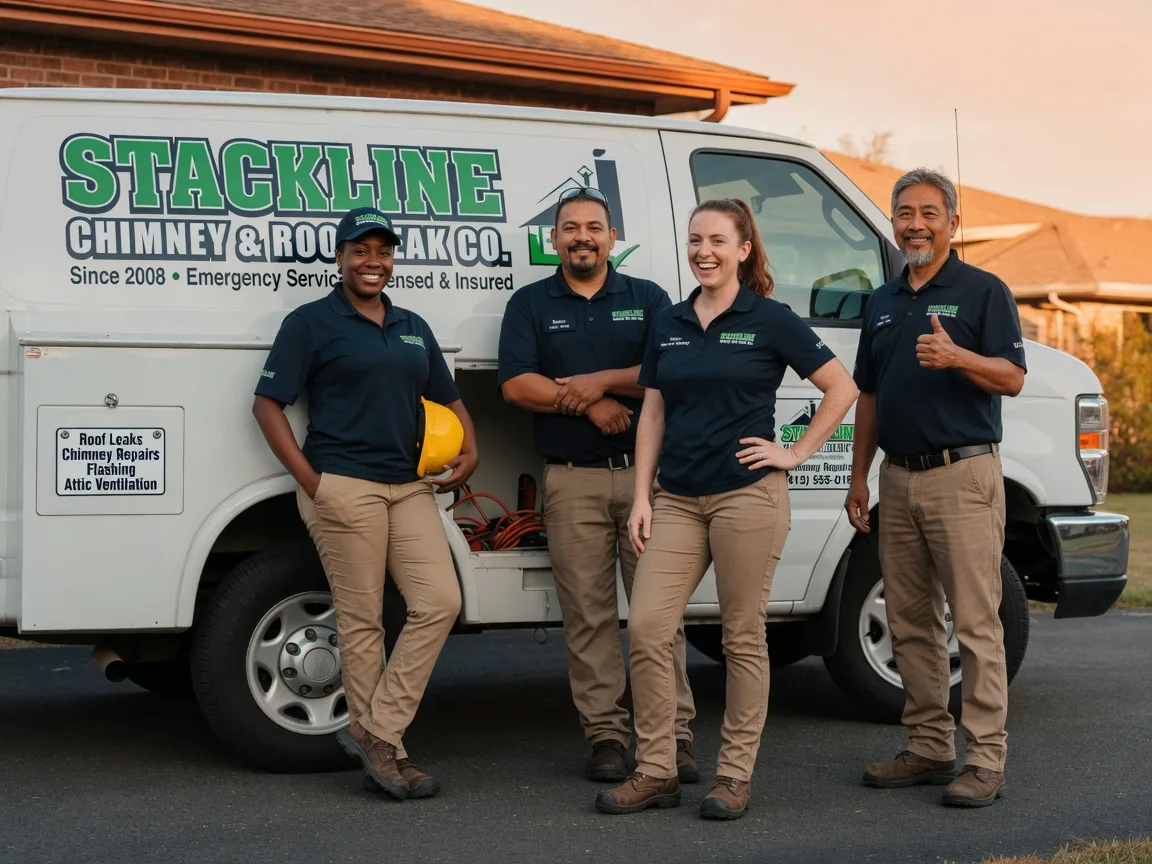 Chimney flashing repair company in Union, MI